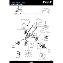 BLOC AVANT POUR ROUE JOCKEY URBAN GLIDE