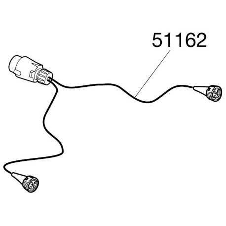 CABLES CONNEXION FEU ARRIERE RIDEON 9503