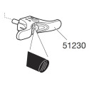 POIGNEE VERROUILLE SUR BOULE EURORIDE POUR 30mm