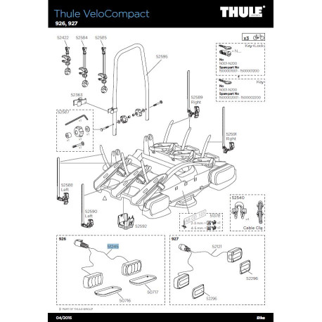 CABLES CONNEXION FEU ARRIERE 926