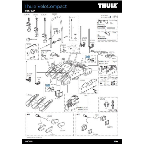 CAPUCHON TUBE SUPPORT DE ROUE VELOCOMPACT