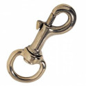 BOLT SNAP ROUND SWIVEL EYE - SIZE 1/2 POLI