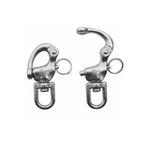 QUICK RELEASE SNAP SWIVEL EYE INOX SIZE 3 POLI