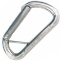 MOUSQUETON INOX DOIGT DROIT AVEC CROSS BAR FIL DE 10mm