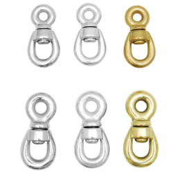 SWIVEL mm9-12 NICKELE - (blanc Zingato)